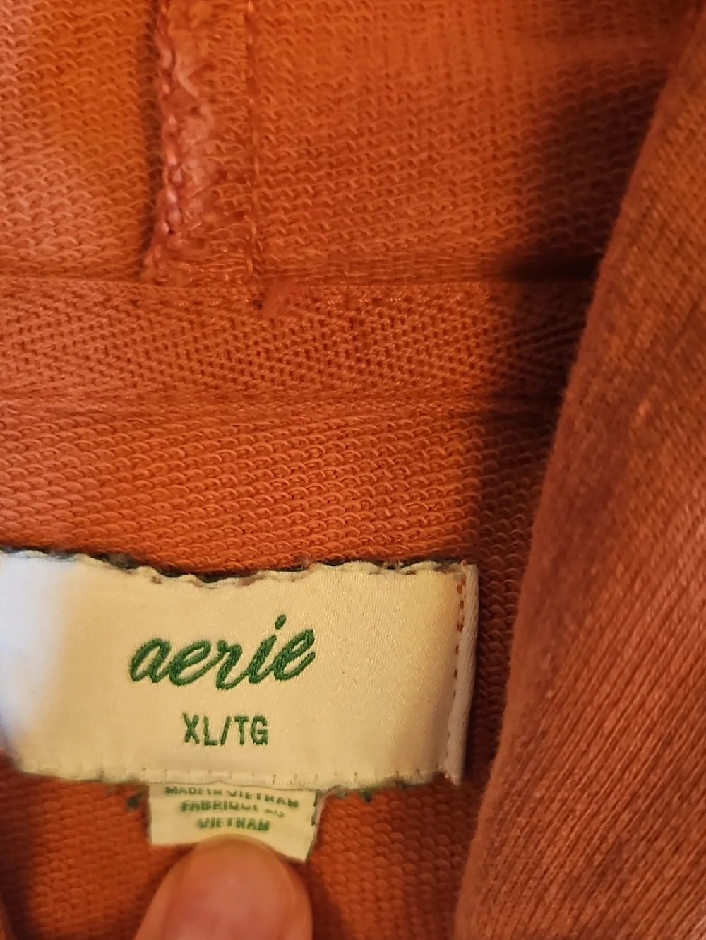 aerie Terracotta Pullover Hoodie Xl - Picture 2 of 4